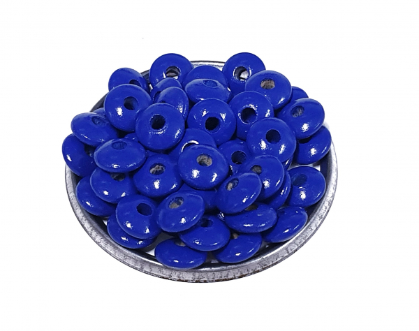 Linsen dunkelblau 10mm (1x50 Stück)